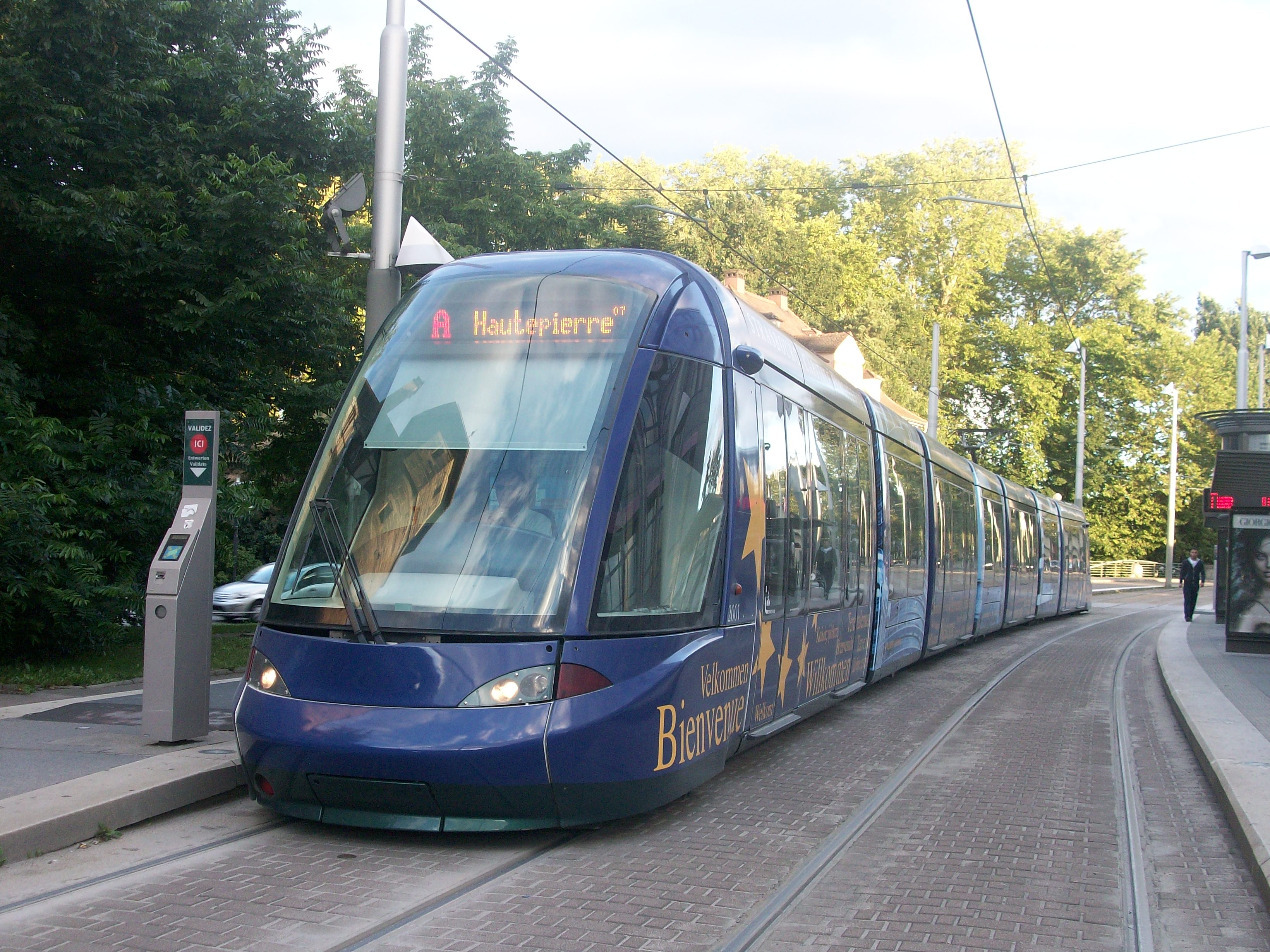 Inauguration ligne A 1994