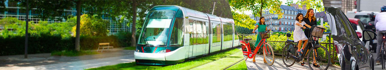 Tram à Strasbourg - accueil