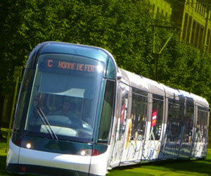 Tram à Strasbourg - accueil (mobile)